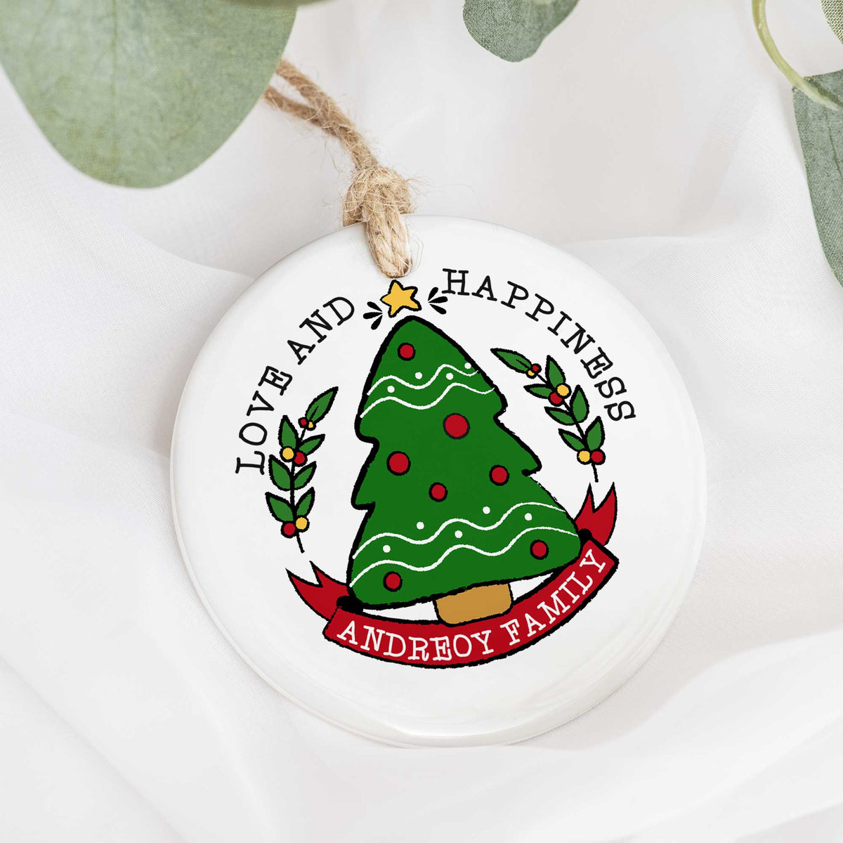 Christmas Tree - Ceramic Ornament - GOTShirts