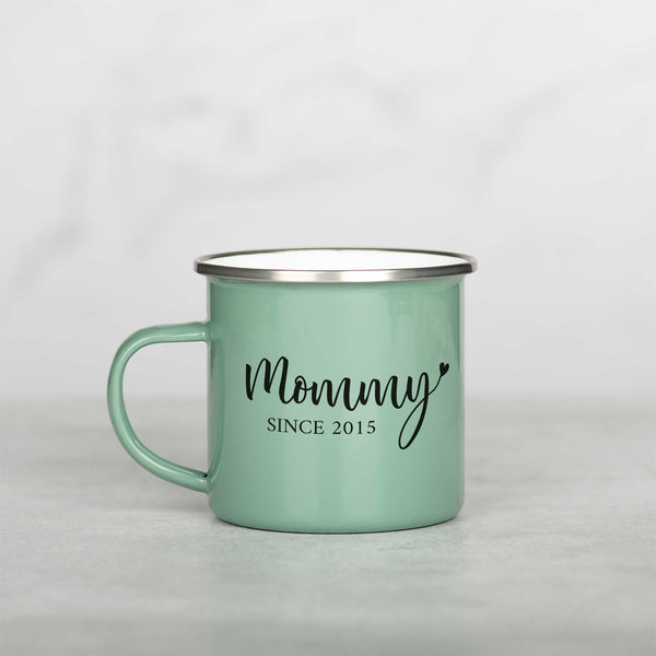 Mommy - Colored Enamel Stainless Steel Mug - GOTShirts