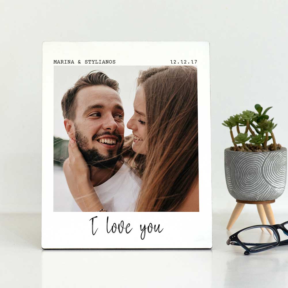 I Love You - Tabletop Wooden Frame - GOTShirts