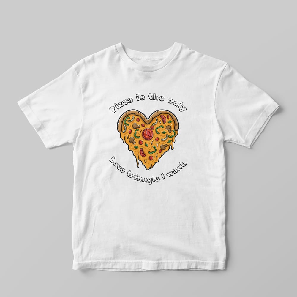 Pizza Love T-Shirt - GOTShirts