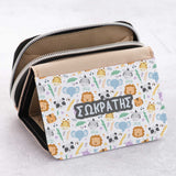 Boy Animals Pattern - Kid's Jean Wallet - GOTShirts