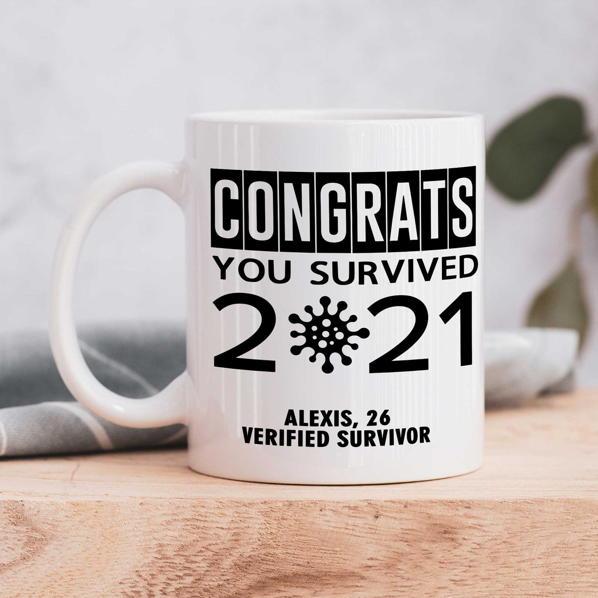 Verified Survivor - Ceramic Mug 330ml - GOTShirts