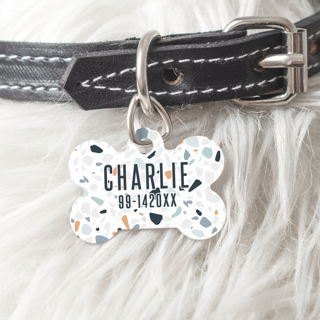 Metallic Pet Tag
