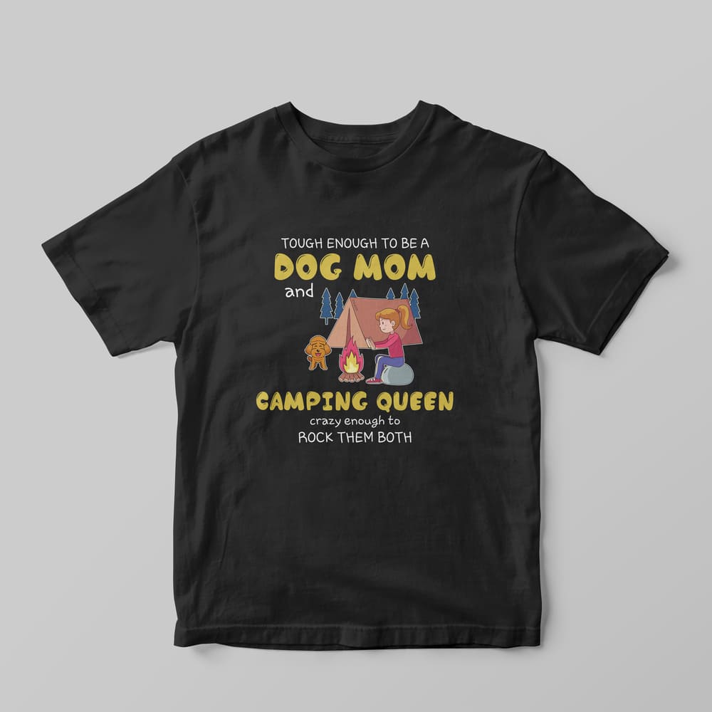 Camping Queen T-Shirt - GOTShirts