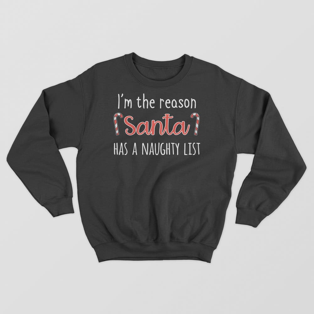 Naughty List Sweatshirt - GOTShirts