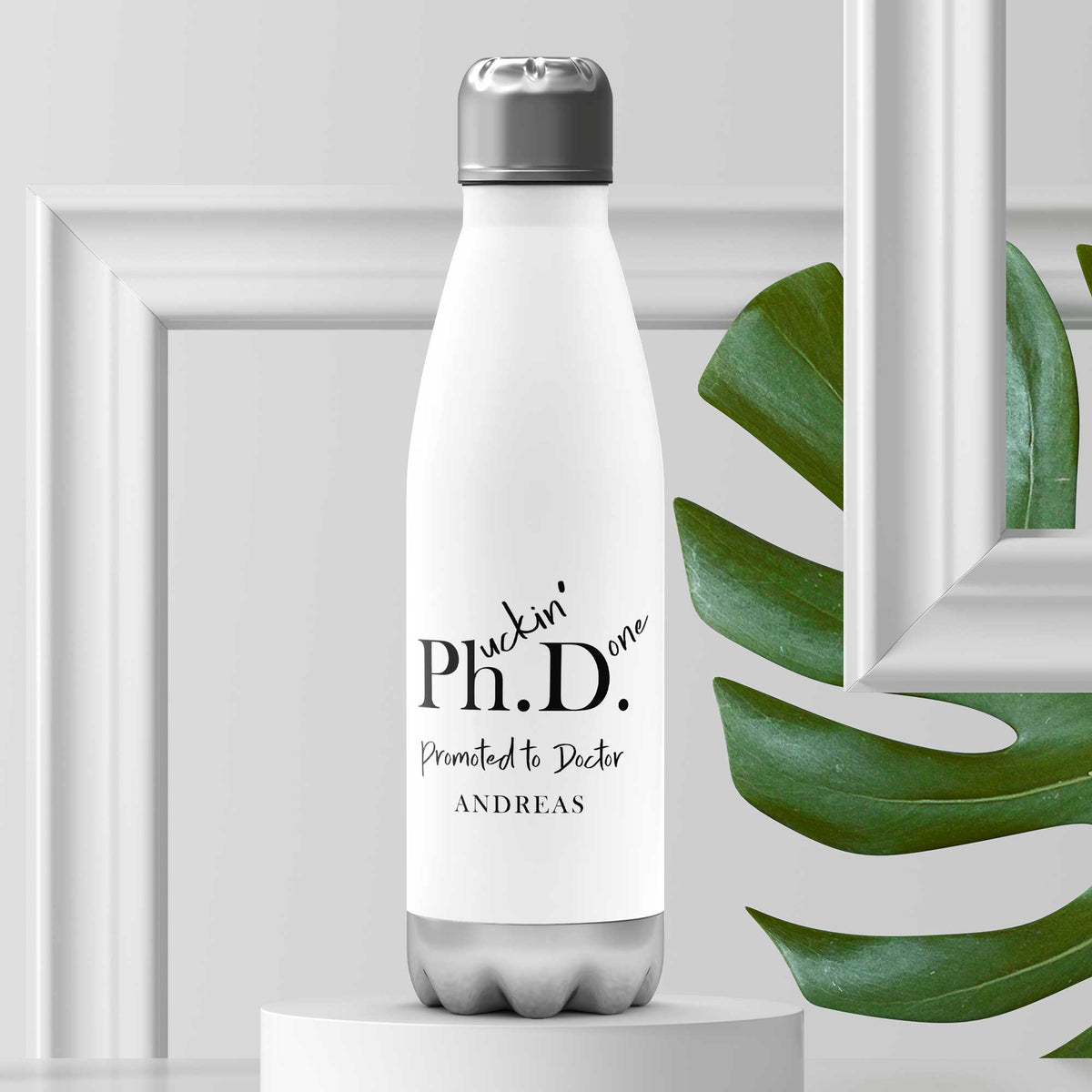 Ph.uckin' D.one - Bowling Bottle 500ml - GOTShirts