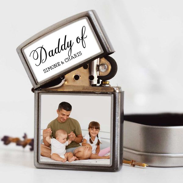 Our Daddy - Silver Metallic Lighter - GOTShirts