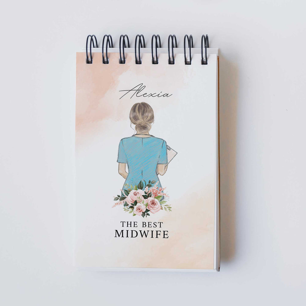Amazing Midwife - Notebook A6 - GOTShirts