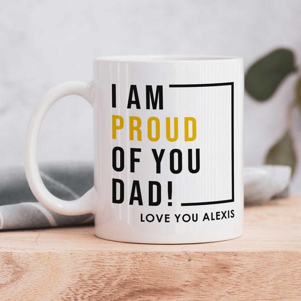 Proud Of You Dad - Ceramic Mug 330ml - GOTShirts