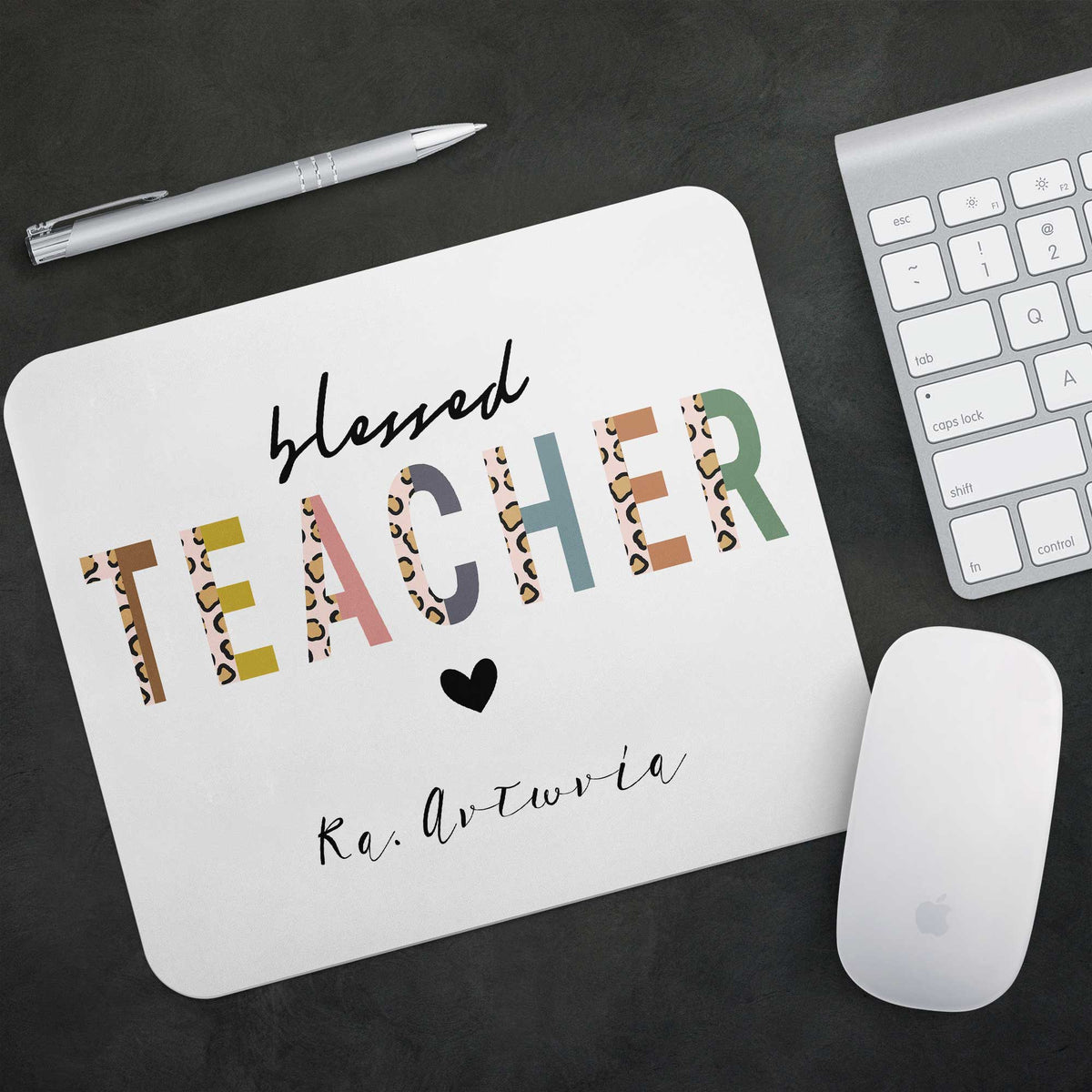 Blessed Teacher - Mousepad - GOTShirts
