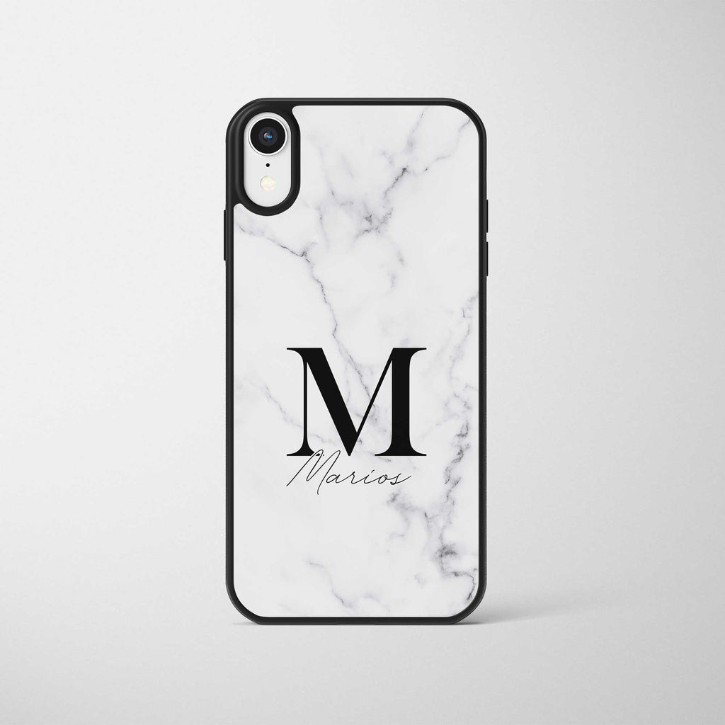 Name & Letter Gray - Phone Case - GOTShirts