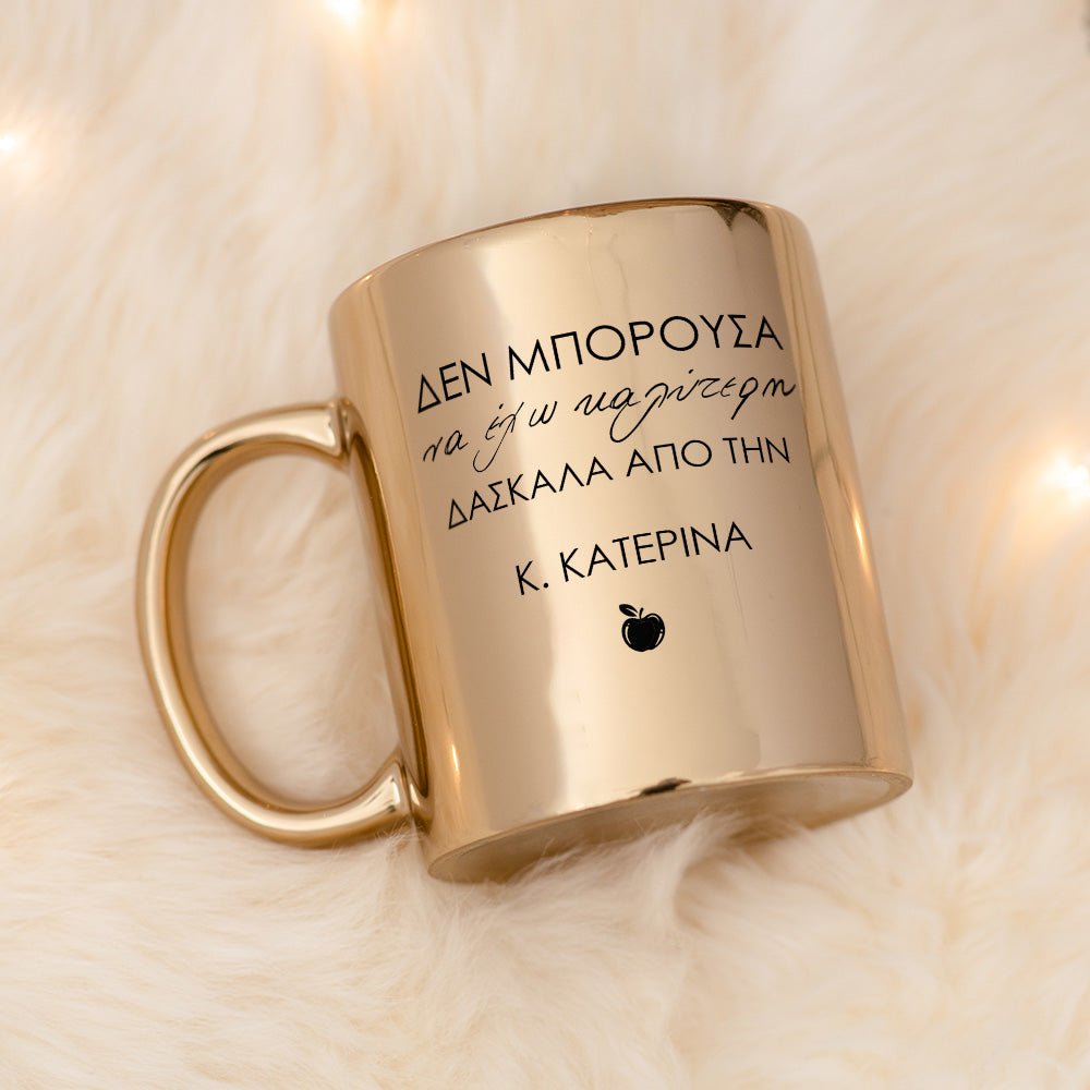I Couldn't Have A Better Teacher - Mirror Mug - GOTShirts