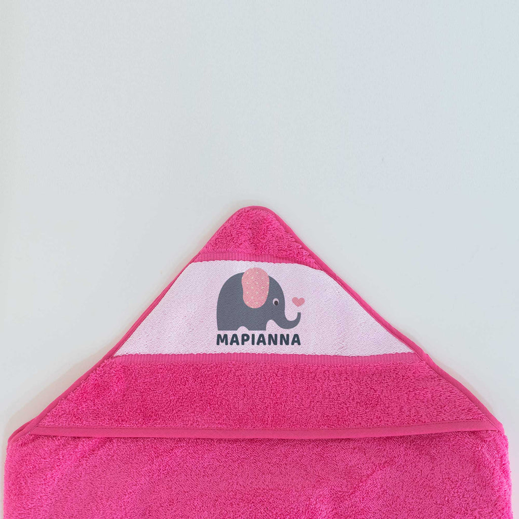 Pink Elephant - Baby Towel - GOTShirts