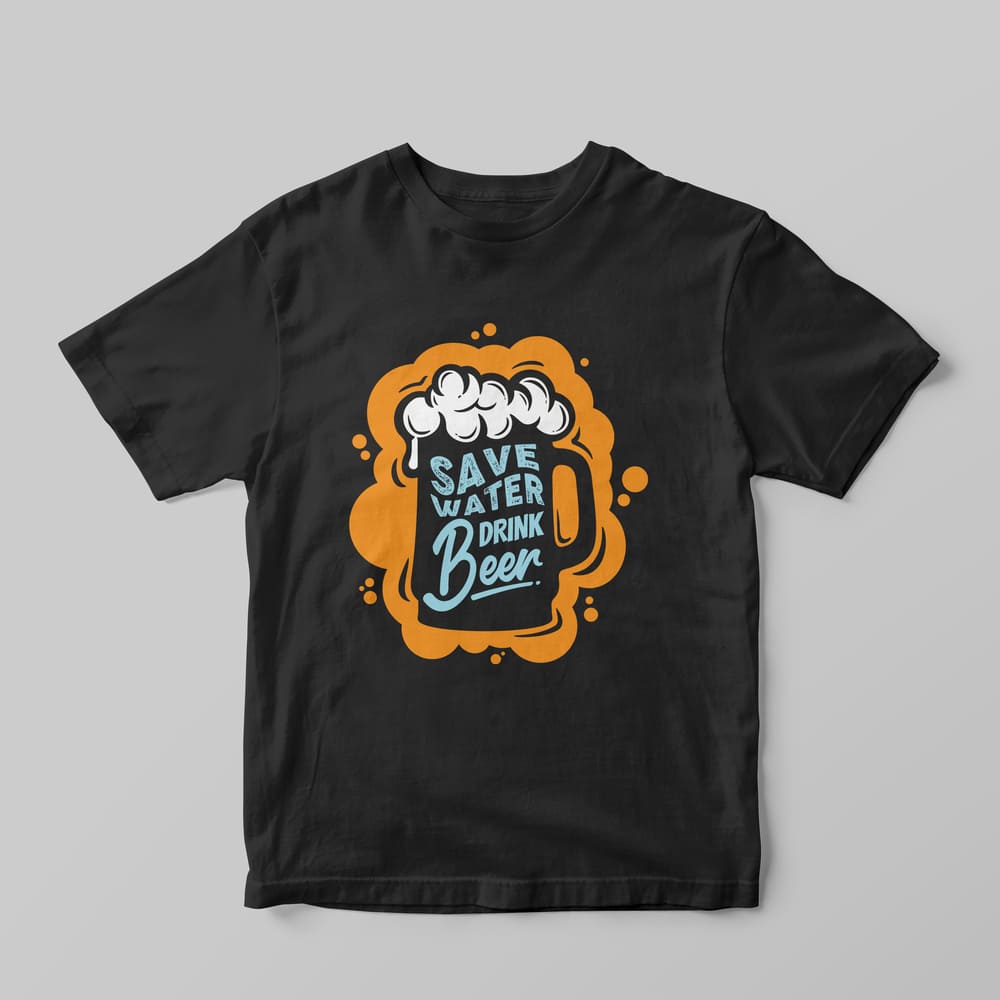 Save Water, Drink Beer T-Shirt - GOTShirts