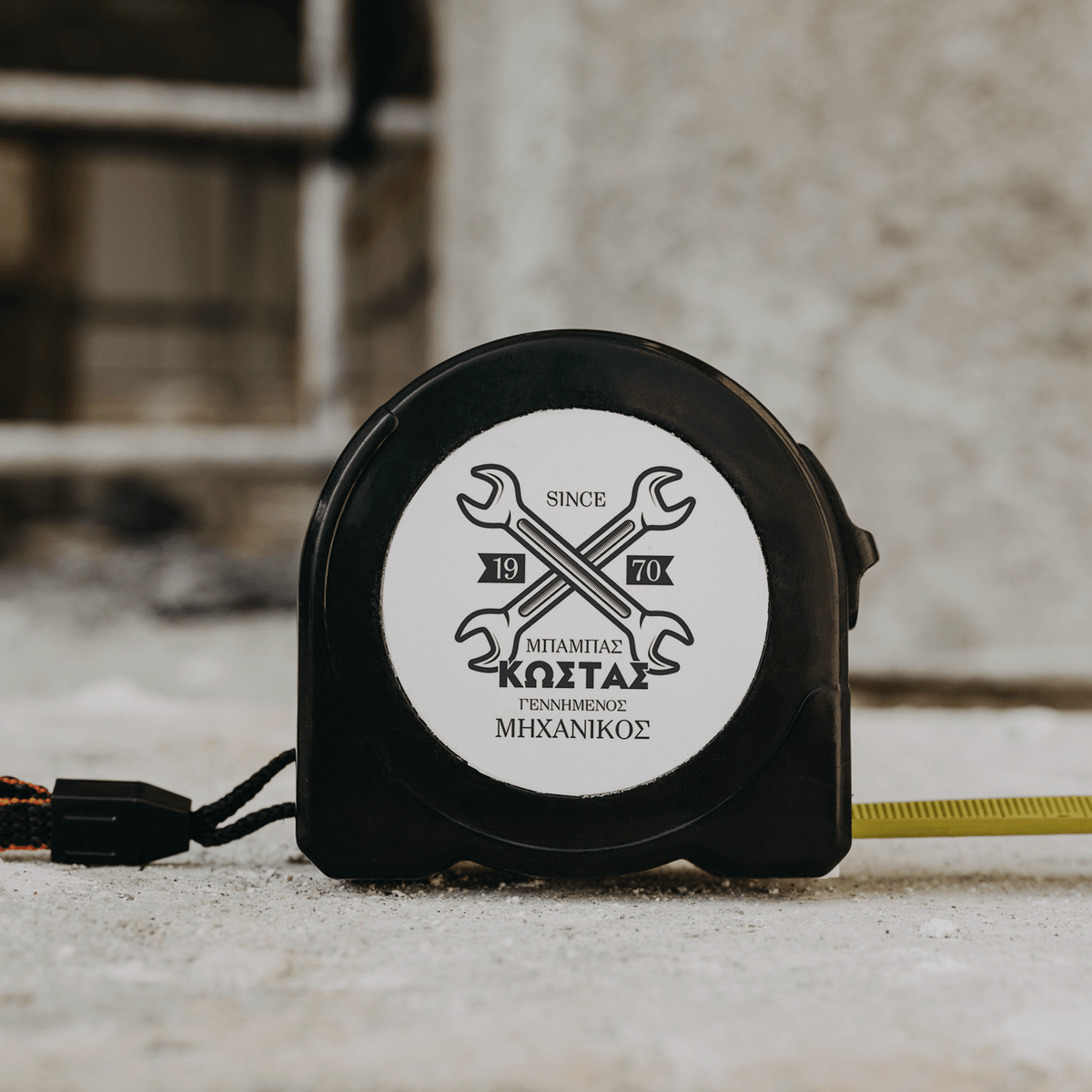 Born To Be Mechanic - Tape Measure - GOTShirts