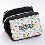 Boy Animals Pattern - Kid's Jean Wallet - GOTShirts
