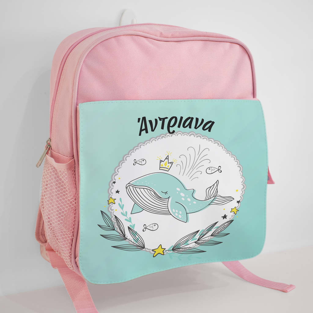 Cute Whale - Kindergarten Bag