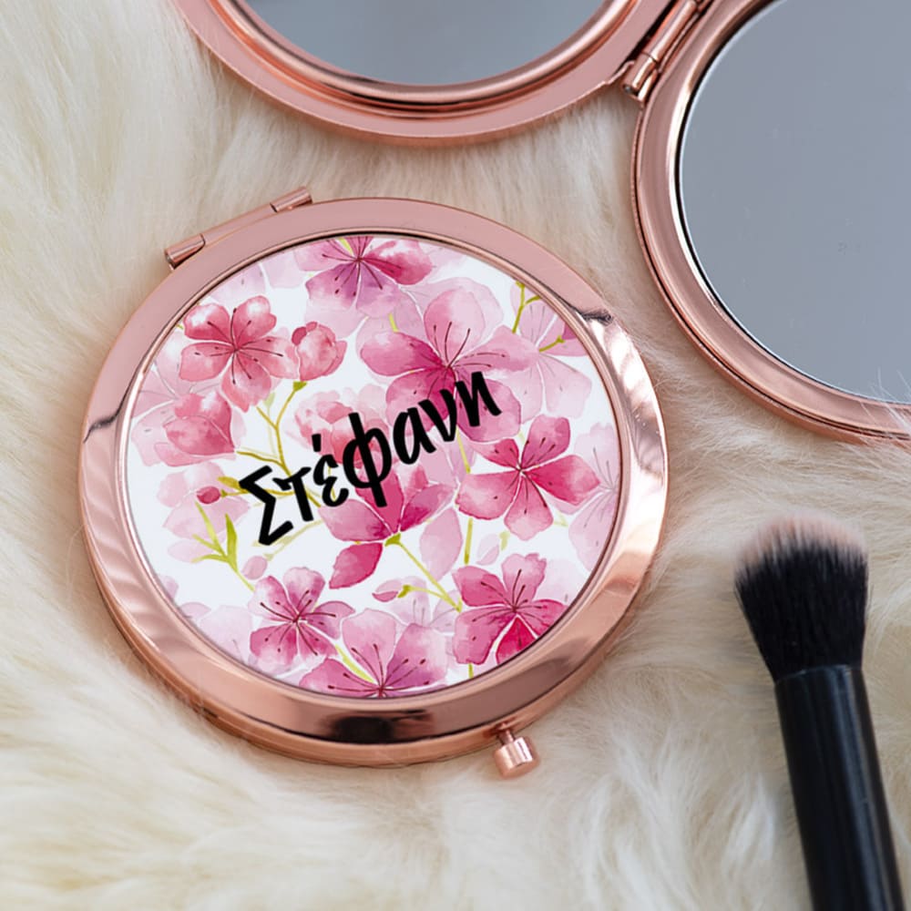 Flowers - Compact Mirror