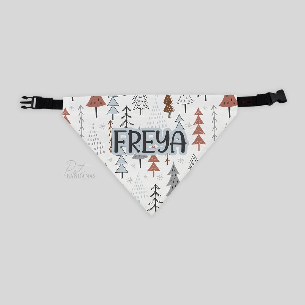 Snow Forest - Pet Bandana - GOTShirts