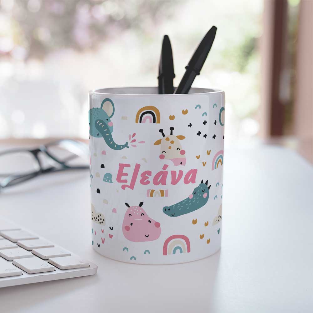 Animals - Ceramic Pencil Holder - GOTShirts