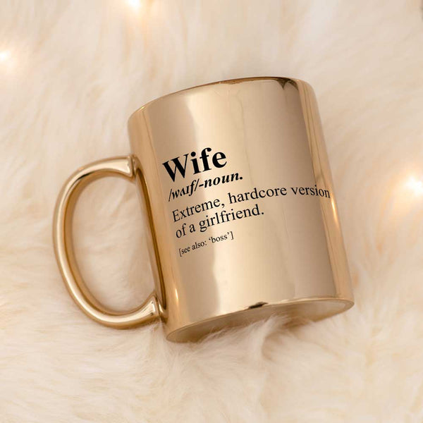 Wife Definition Mirror Mug - GOTShirts