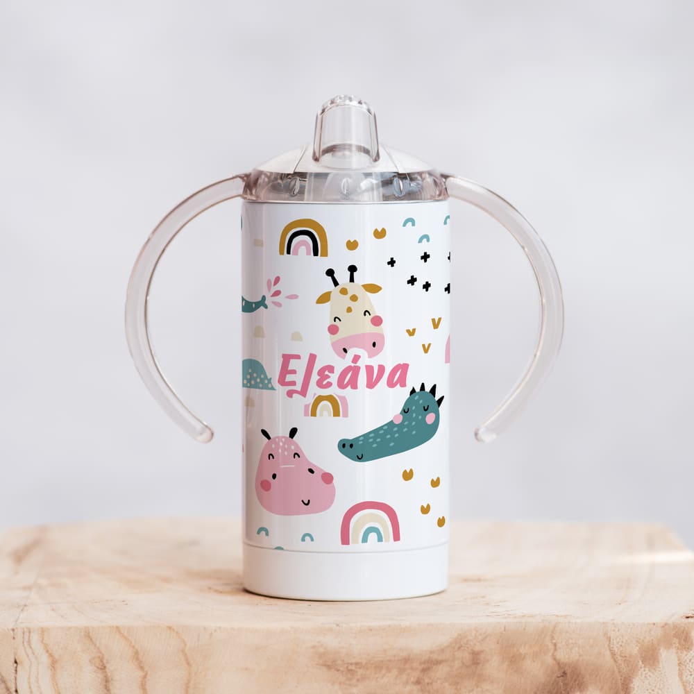 Animals - Straight Double Wall Stainless Steel Sippy Cup - GOTShirts