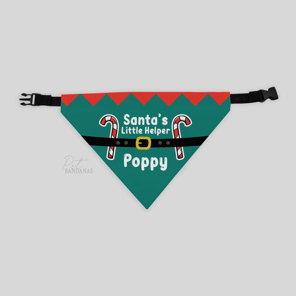 Santa's Little Helper - Pet Bandana