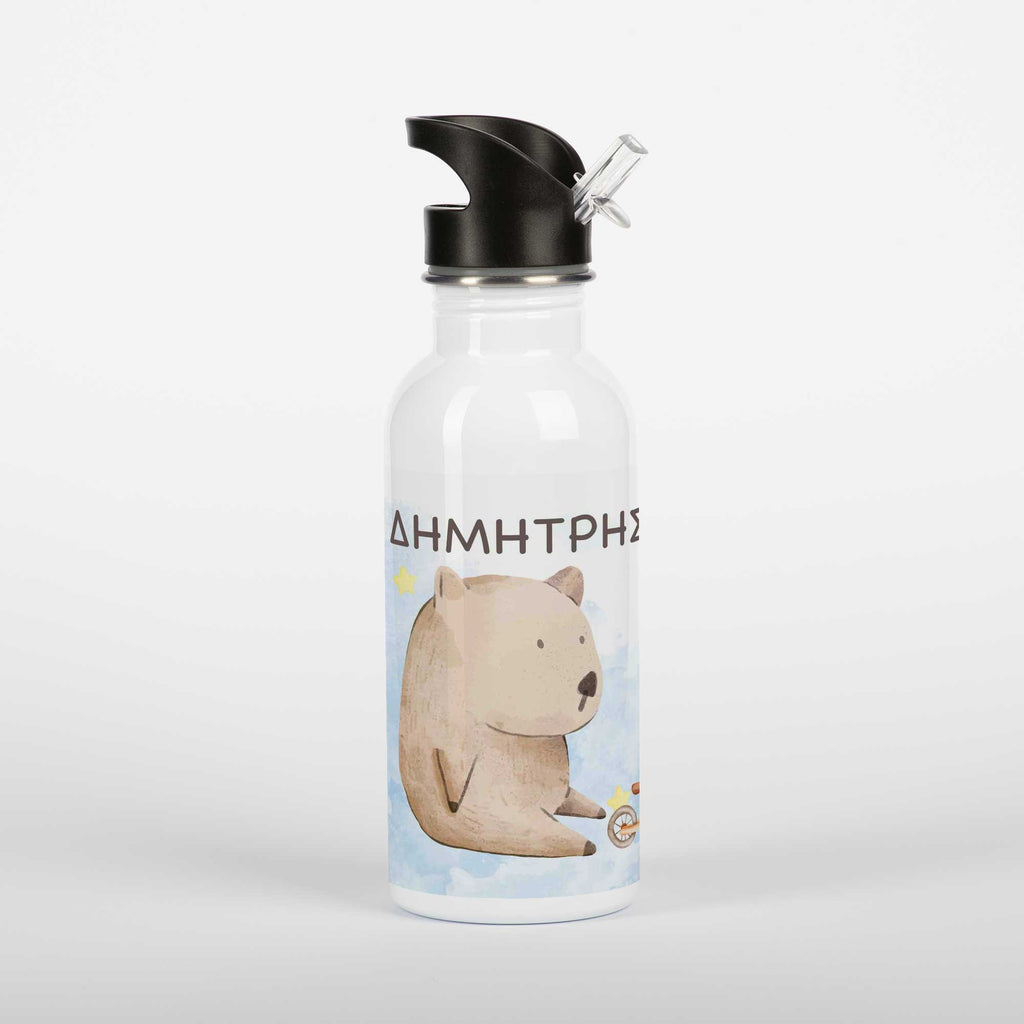Blue Bear - Stainless Steel Water Bottle 600ml