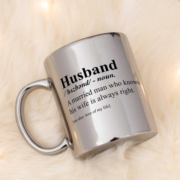 Husband Definition Mirror Mug - GOTShirts