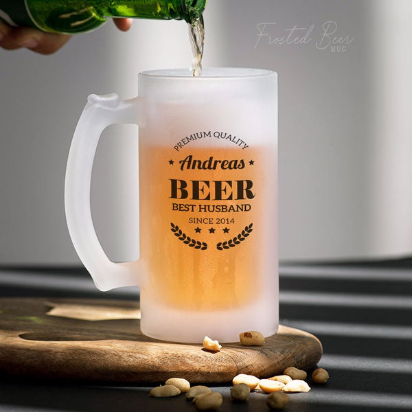 Frosted Beer Glass - GOTShirts