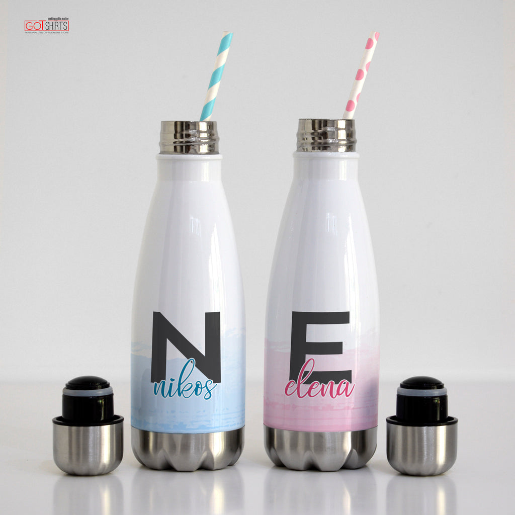 Stainless Steel Bowling Bottle 350ml-GOTShirts - Personalized Gifts