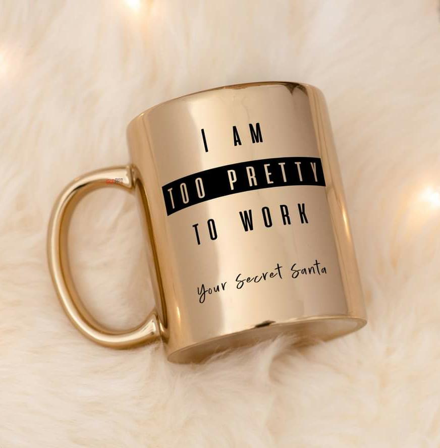 Mirror Mug - Gold/Silver-GOTShirts - Personalized Gifts