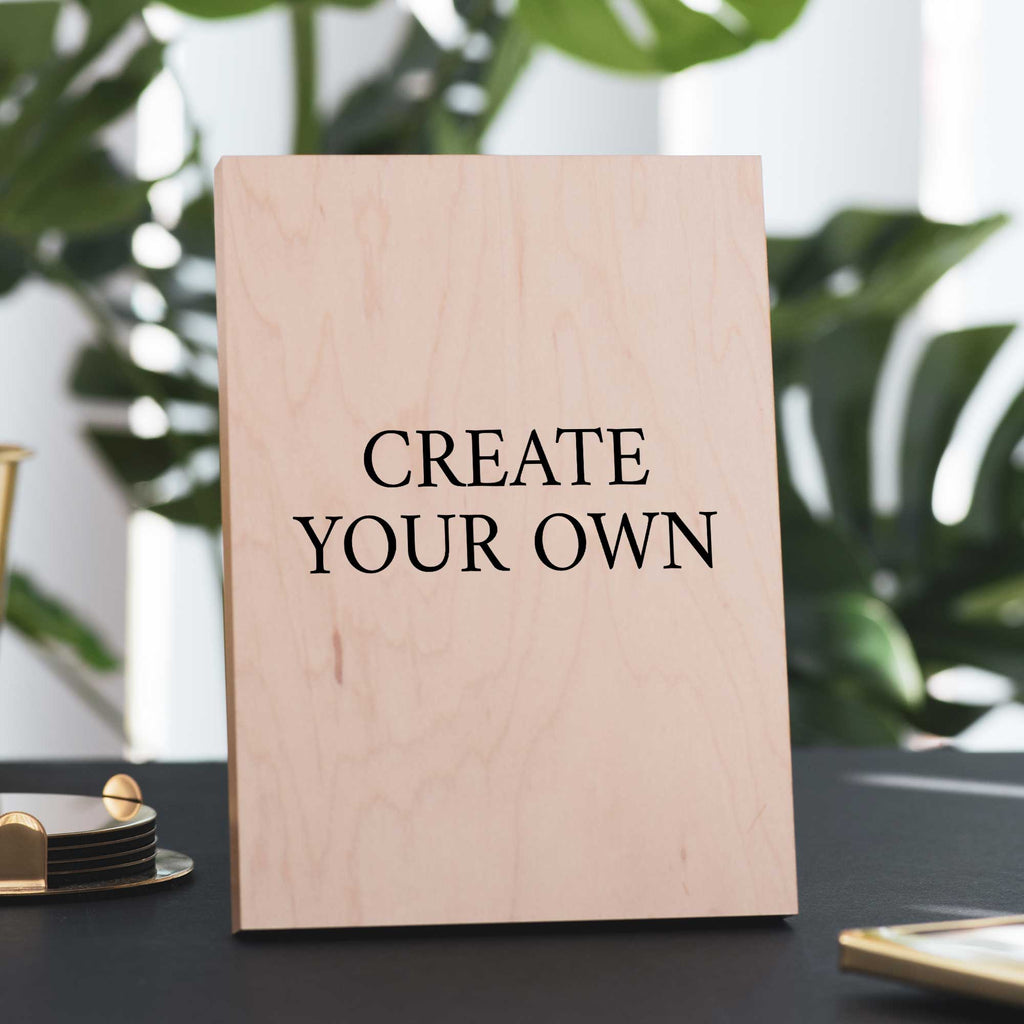 Premium Natural Wood Frame - GOTShirts