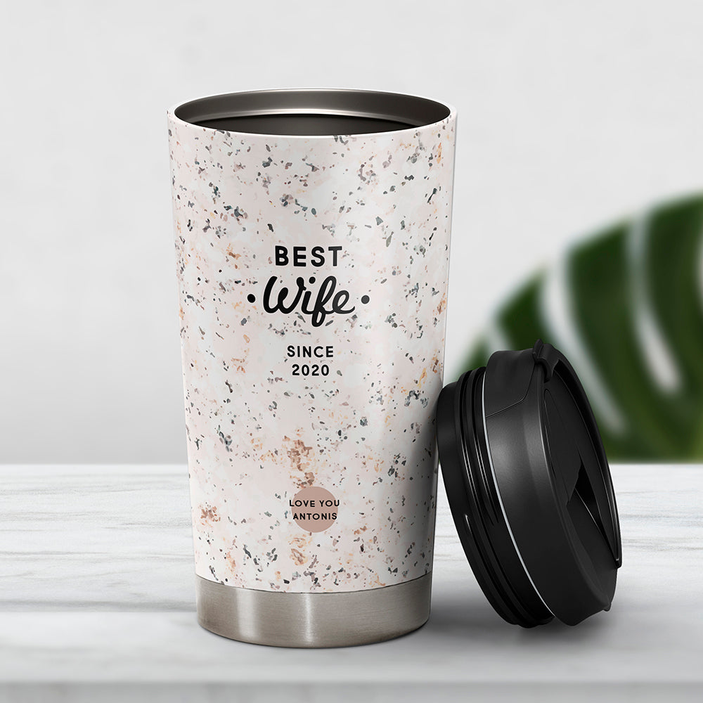 Best Wife - Stainless Steel Travel Mug